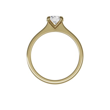 Delve Brilliant Ring 1.00ct Geelgoud