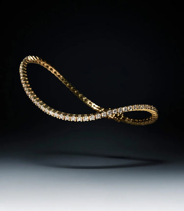 18k Gouden Tennisarmband met Diamant | Briljant | 2.28 ct