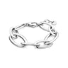 Chunky Schakelarmband 19 mm Zilver