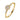 Entourage verlovingsring van 18 karaat geelgoud met 0.20 ct lab-grown diamanten