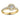 Entourage verlovingsring van 18 karaat geelgoud met 1.00 ct lab-grown diamanten