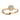 Entourage verlovingsring van 18 karaat geelgoud met 0.30 ct lab-grown diamanten