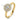 Entourage verlovingsring van 18 karaat geelgoud met 0.75 ct lab-grown diamanten afmetingen