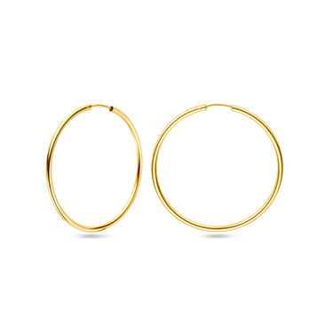 14k Gouden Oorringen | 2 x 40mm