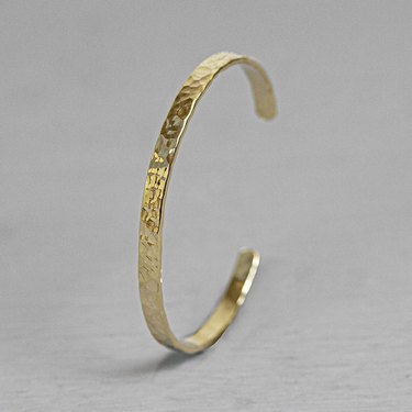 Klemband Hamerslag Goldfilled