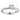 Solitaire verlovingsring van 18 karaat witgoud met 0.75 ct lab-grown diamant