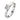 Solitaire verlovingsring van 18 karaat witgoud met 1.00 ct lab-grown diamant