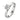Solitaire verlovingsring van 18 karaat witgoud met 1.00 ct lab-grown diamant afmetingen