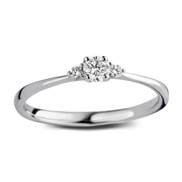 Alix Verlovingsring 0.20ct Witgoud