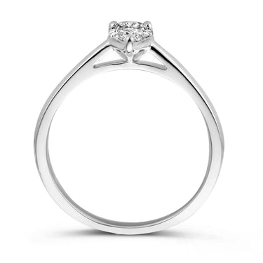 Ava Verlovingsring 0.50ct Witgoud