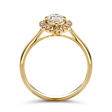 Elin Verlovingsring 0.65ct Geelgoud
