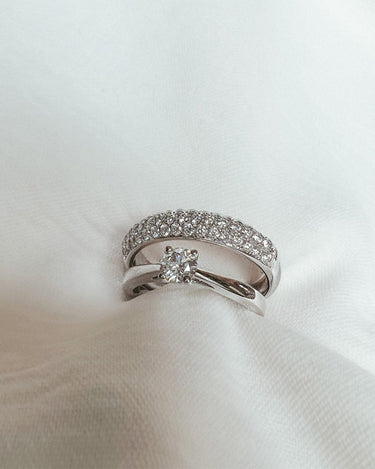 Emilie Verlovingsring 0.52ct Witgoud