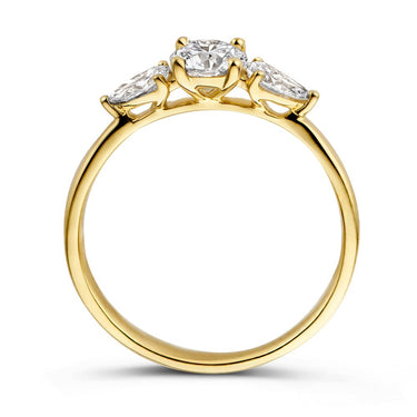 Evie Verlovingsring 0.90ct Geelgoud