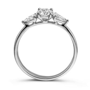 Evie Verlovingsring 0.90ct Witgoud