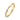 Bamboo Ring 14k Geelgoud