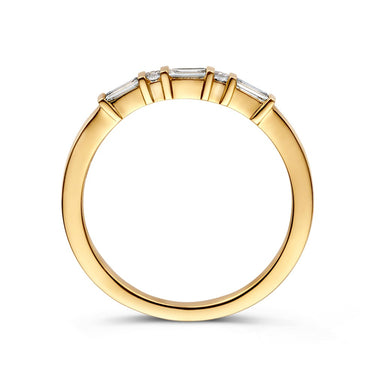 Diamanten Ring 0.20ct Geelgoud