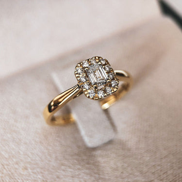 Ivy Verlovingsring 0.30ct Geelgoud