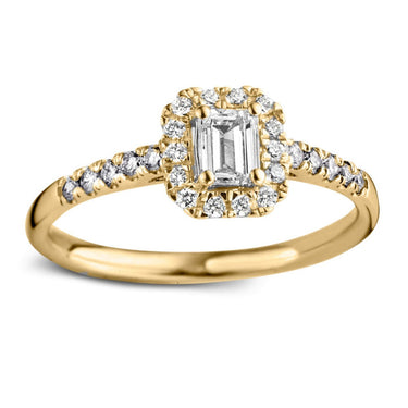 Ivy Royal Verlovingsring 0.50ct Geelgoud