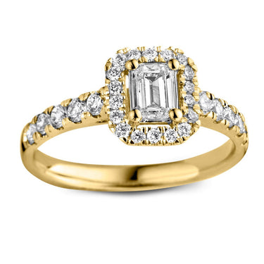 Ivy Royal Verlovingsring 1.00ct Geelgoud
