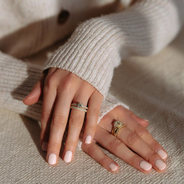 Trouwring Jess 3mm witgoud