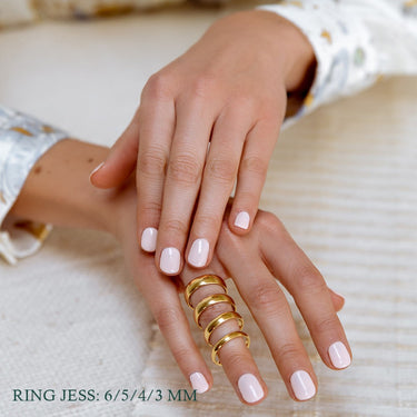 Trouwring Jess 6mm Geelgoud