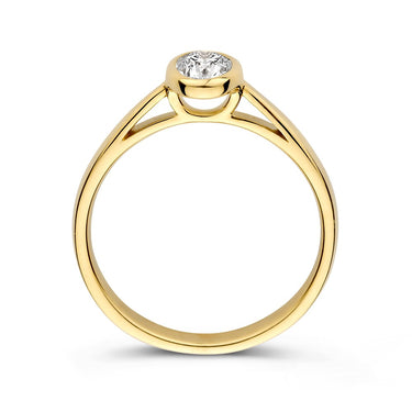 Maja Verlovingsring 0.75ct Geelgoud
