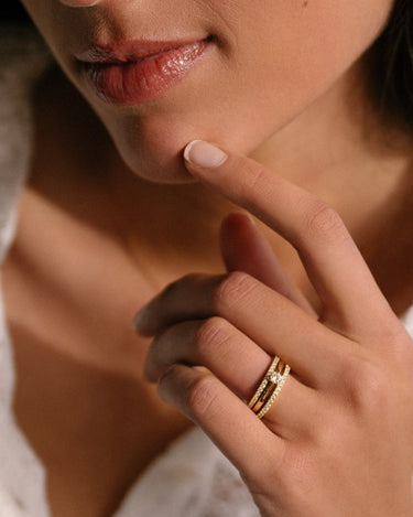 Millie Verlovingsring 0.20ct Geelgoud
