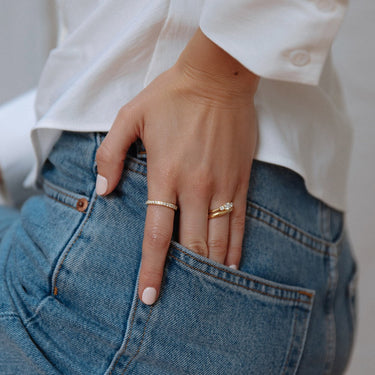 Millie Verlovingsring 0.44ct Geelgoud