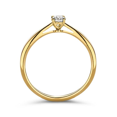 Olivia Verlovingsring 0.20ct Geelgoud
