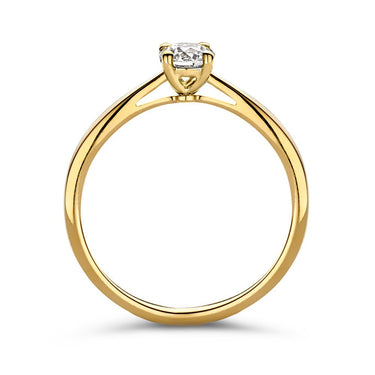 Olivia Verlovingsring 0.30ct Geelgoud