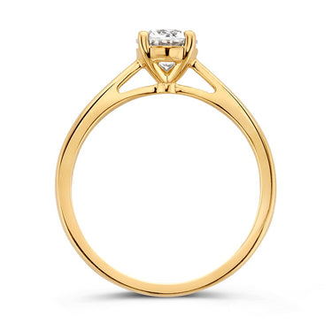 Olivia Verlovingsring 0.75ct Geelgoud