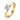 Ring Olivia 1,00 crt. geelgoud
