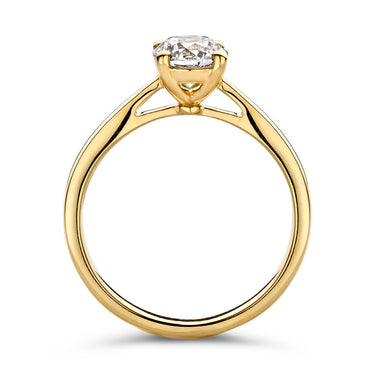 Olivia Verlovingsring 1.00ct Geelgoud