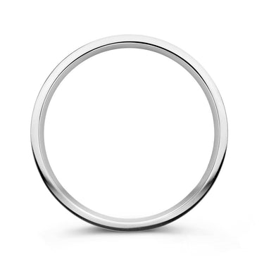 Trouwring Sam 3mm Witgoud