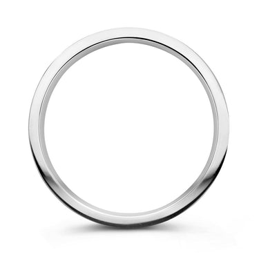 Trouwring Sam 6mm Witgoud